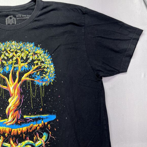 Into The Am Nine Worlds Mens Graphic T Shirt Size XL Printed‎ in USA Western - Picture 3 of 12